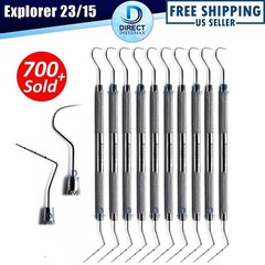 Sonda Periodontal UNC 15/Explorador – Diagnóstico Sondas Dentales Doble Punta