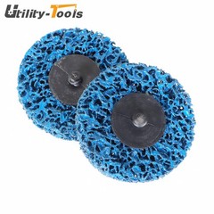 25 Pack 3″ Quick Change Easy Strip and Clean Discs Fit For Paint Rust Blue