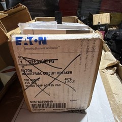 Eaton PDG1 PDG13C0080TFFJ Industrial Circuit Breaker 80A 3-Pole 415VAC