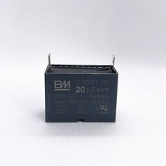 CBB61 250V 4/5/6/8/10/12/15/20/24/25 UF Fan Motor RUN Capacitor 2 PINS
