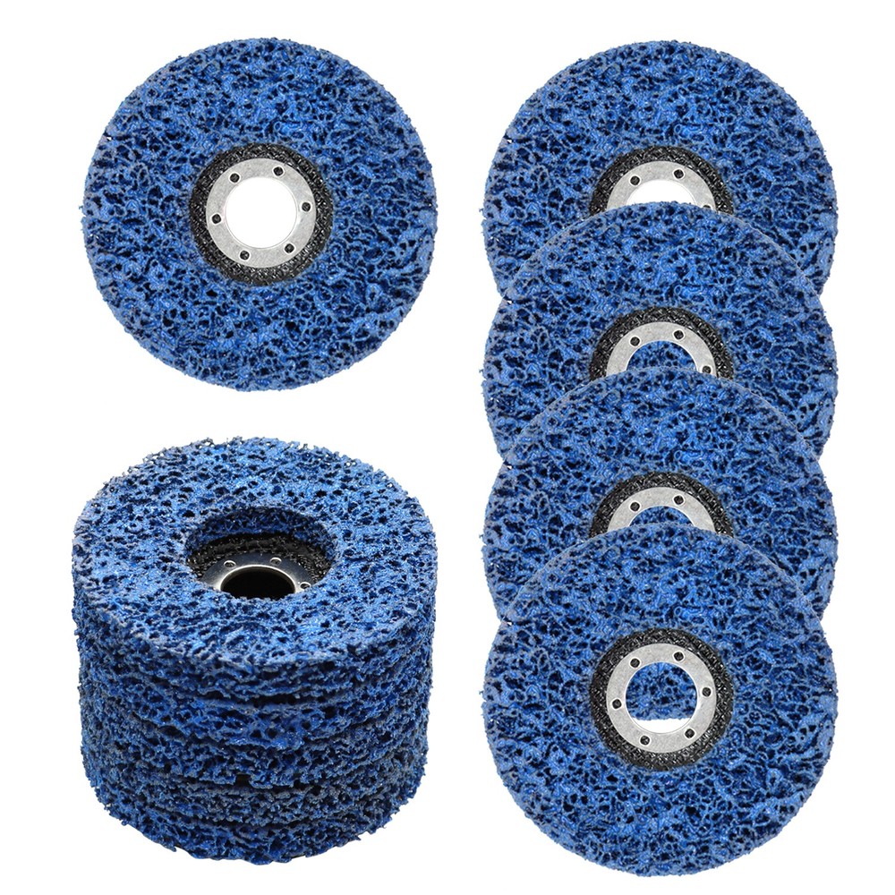 Pack 10 4.5″x7/8″ Easy Strip 4-1/2″ Discs Remove Paint Rust Clean
