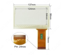 2711-T5A5L1 Touch Panel for 2711-T5A9L1 Screen with Front Overlay