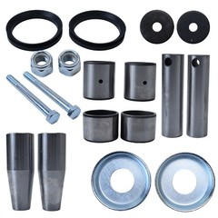 New For Bobcat T550 T590 T595 Bobtach Pin & Bushing Rebuild Kit Skid Steer Pivot