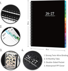 2026-2027 Monthly Planner – Academic Planner/Calendar 2026-2027, JUL 2026 – DEC