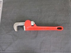 Vintage NOS SEARS 10″ Heavy Duty Pipe Wrench (30851) Made In Spain