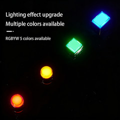 10mm 1NO1NC illuminated Latching Square Plastic Push button Switch (LAS3F-11Z)CE