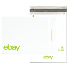 100 pcs Ebay Brand 9″ x 11.5″ Plastic Bag w/Logo, Polymailer, No padding,New