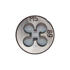 HSS 5mm X 0.8 Metric Right Hand Round Die, Machine Thread Die M5 X 0.8mm Pitc…