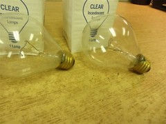 NEW Phillips 1950L/P25/TS-120V Traffic Signal Light Bulbs, Lot of 2