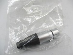 Stellar Labs (27-9852) 3 Contacts Cable Mount Zinc Diecast Body XLR Connector