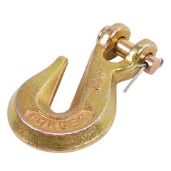 10 Pack Clevis Grab Hook G70 3/8” Chain Hook 26000LBS For Truck Trailer Rigging