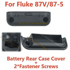 Battery Door Rear Case Cover For Fluke 87V/87-5 Multimeter With Fastener Screws