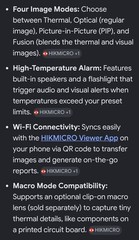 HIKMICRO B10 Thermal Camera 256×192 IR 2MP 25Hz 3.2 LCD Handheld
