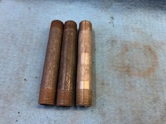 PIPE NIPPLE ASSORTED LENGTHS 3/8″ NPT (LOT OF 12)