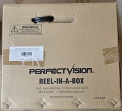 PerfectVision Solid Copper Dual Shield 18AWG PVC Black Cable 500ft WM-002