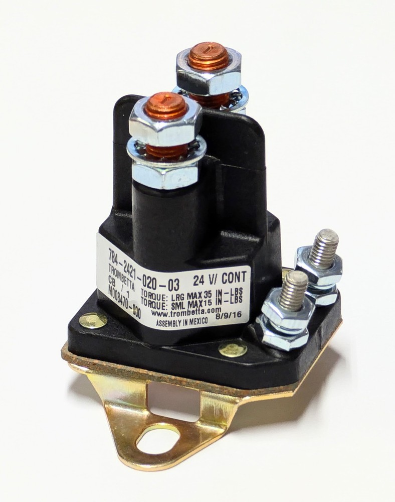 Genuine OEM Trombetta 784-2421-020-03 High Performance 24VDC Motor Solenoid