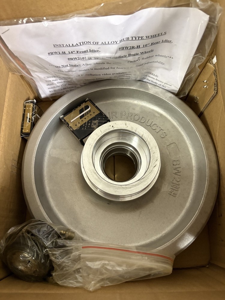 CAT 247, 247B, 257, 257B ASV 50,60 – 10″ ALLOY GREASEABLE Intermediate BOGIE WHE