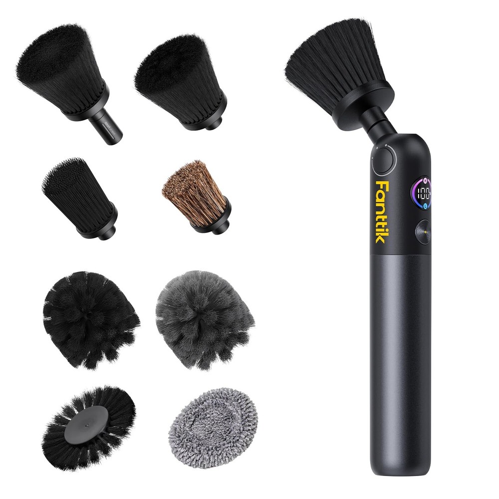 Fanttik Flip G10 Nano AutoCare Cordless Electric Car Interior Detailing Black