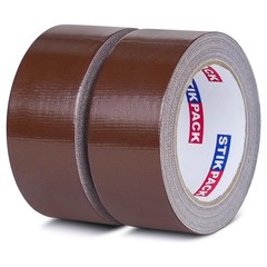 Colored Duct Tape, 2 Rolls Heavy Duty Dark Brown Duct Tape 9 Mil x 2 Inch x 2…