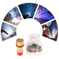 Gold, White, Clear Welding Gun Filter Mesh Kit for WP-17/18/26 Argon Arc TIG
