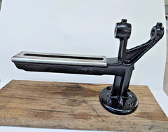 VINTAGE GOODELL PRATT No. 29 1/2 POLISHING LATHE BED CASTING