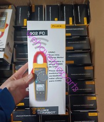 Fluke 902FC True-RMS HVAC Clamp Meter AC Amp AC/DC Volt Contact Temperature