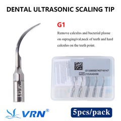 10× Dental Ultrasonic Perio Scaler Tips Scaling G1 Fit EMS Woodpecker Handpiece