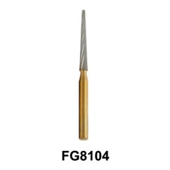 Dental Carbide Bur Orthodontic Debonding Finishing Tapper FG 8104 Tungsten Steel