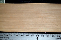 Oak Wood Raw Veneer Sheet 6.5 x 39 inches 1/42nd thick 5943-93
