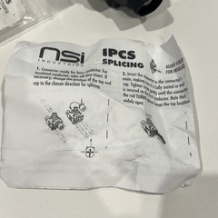 Insulation Piercing Connector NSI IPCS4002 , 4/0-3 AWG , #2- #10 NEW Open Box