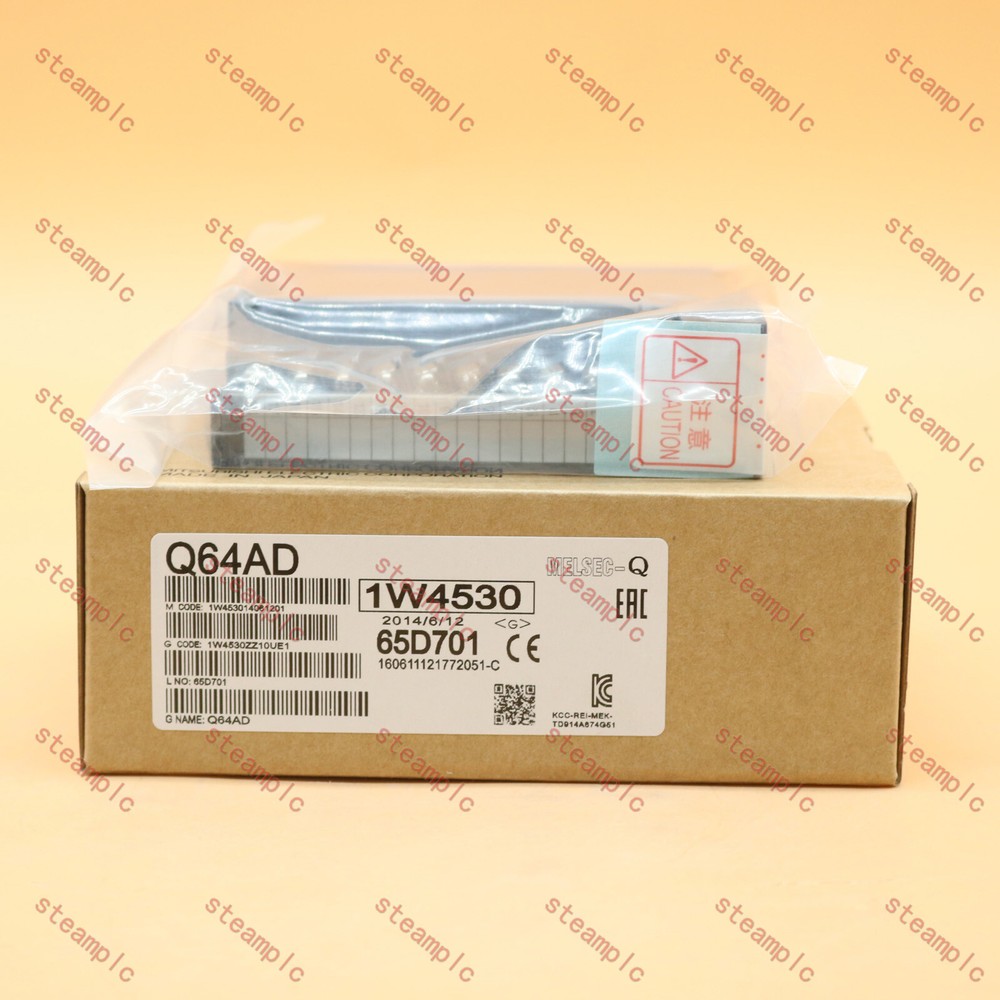 New Mitsubishi Q64AD Digital Conversion Unit 4 Channels 1 years warranty