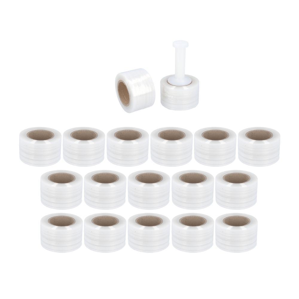36 Rolls Down Gauge Narrow Banding Stretch Film Shrink Wrap 3″x1000′ 55 Ga Clear