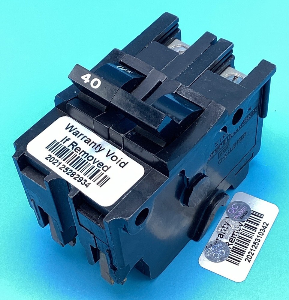 New Circuit Breaker FPE Federal Pacific FPE 40 Amp 2 Pole Stab-lok Type NA NA240