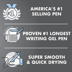 Pilot G2 Bold 10 Mm Black Gel Ink Pen Office Supply 1 Dozen 31256