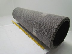 1 Ply Black Interwoven Polyester Brushed Conveyor Belt 10Ft X 32-1/4″