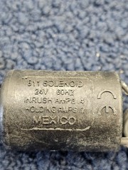 T811 Replacement Solenoid 24V 60Hz, Inrush Amps 4, Holding Amps 2