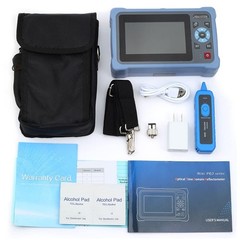 16-in-1 OTDR Optical Fiber Tester 1310/1550nm, 4.3′ Touch Screen & Event Map OLT
