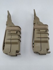 Fast Mag P/N 1687 Molle One Magazine Holder Coyote Brown Tan Set Of 2 Pouches