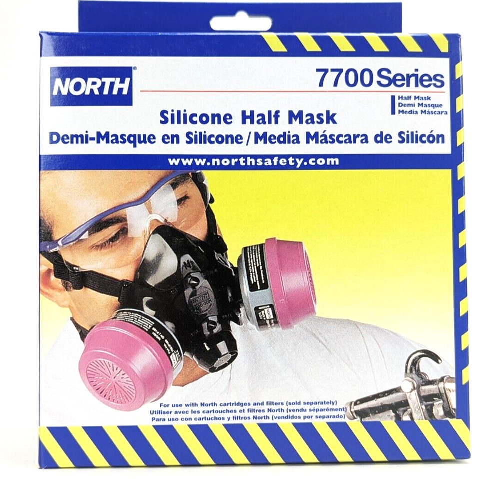 Honeywell North 7700 Series Half Face Respirator (7700-30L) – Size: Large *NEW*