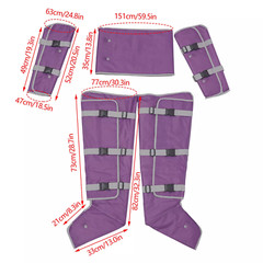 Air Pressure Pressotherapy Device Lymphatic Drainage Slimming Suit Body Massager