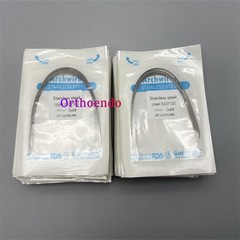 100 Pcs Dental Ortho S.S Arch Wire Round Rectangular Stainless Steel Wires Ovoid