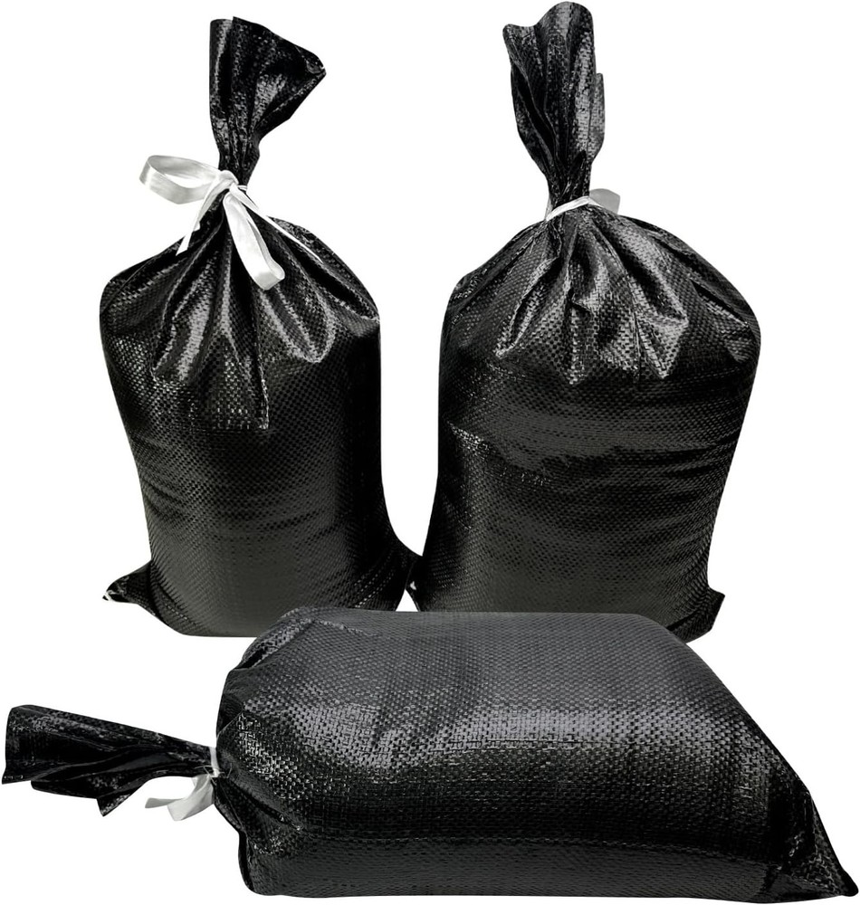 Empty Sandbags for Hurricane Flooding – UV Protected, Military Grade, 14″ x 26″