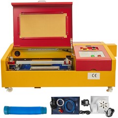 50W CO2 Laser Engraving Machines Laser Engraving 300*200mm 1-350 mm/s Kit Tools