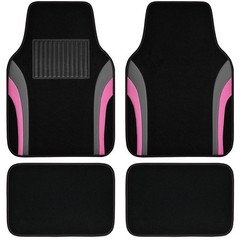CAR PASS Leather Waterproof Car Floor Mats Set of 4 – Universal Fit