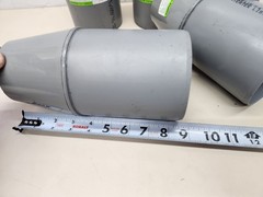 Lot of (5) Centrotherm Eco Systems InnoFlue ISVC0403 Velocity Cone 4″-3″