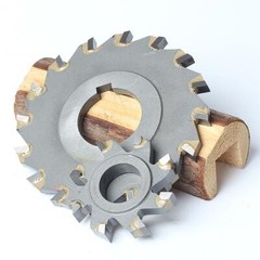 YG/YW Carbide Insert/Tipped Slot/Side Milling Cutter 63mm-200mm Straight Tooth