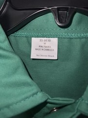 Weldas Flame Retardant Cotton Welding Jacket, Green, Medium