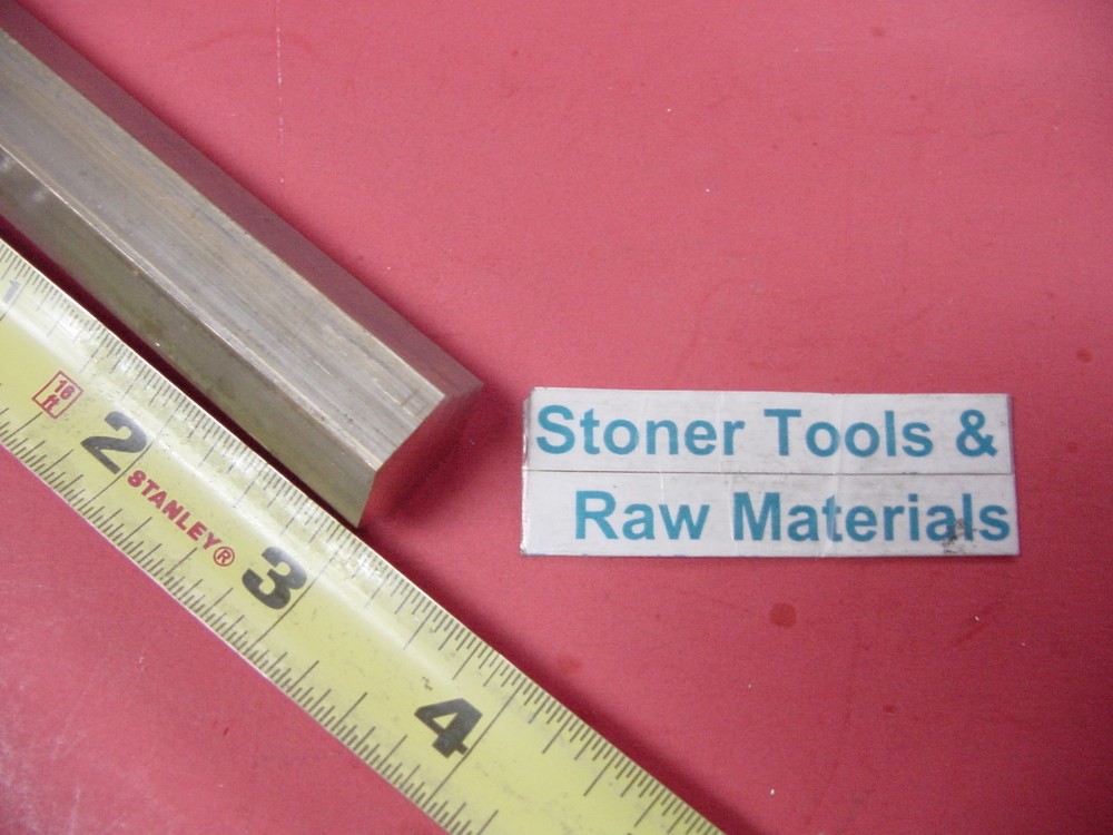 3/4″ C360 BRASS HEX BAR 3″ long New Lathe Bar Stock .75″ Flat to Flat 1/2 Hard