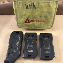 AMPROBE AT – 1000 Wire Tracer – R1000 2x X1000 Original Storage Case READ
