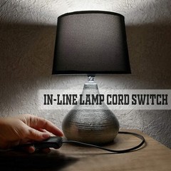 Betus Inline Cord Switch – On/Off in Line Cord Appliance Button Switches 2-Pack